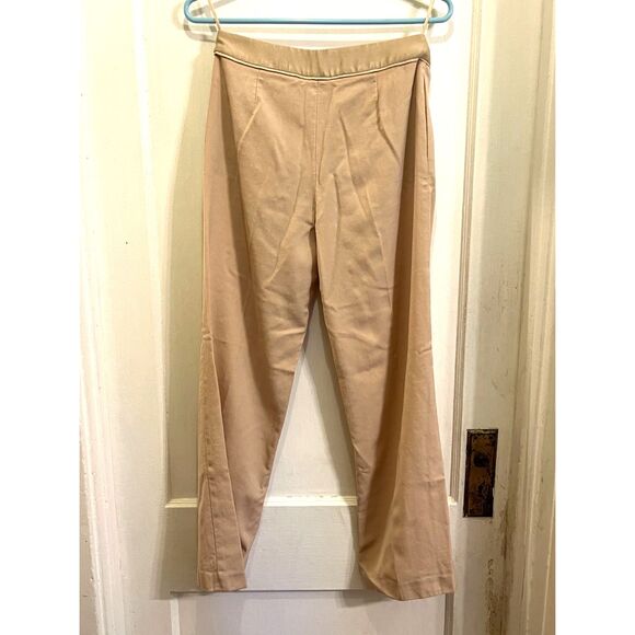 Salvatore Ferragamo Beige Wool Pants Trousers  Women's Size 6 - Picture 5 of 10